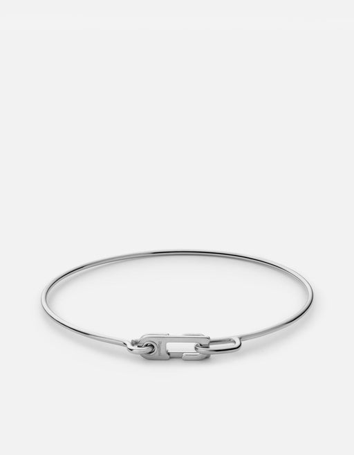 Miansai Cuffs Annex Cuff, Sterling Silver Polished Silver / M