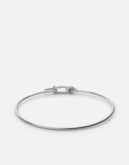Miansai Cuffs Annex Cuff, Sterling Silver Polished Silver / M