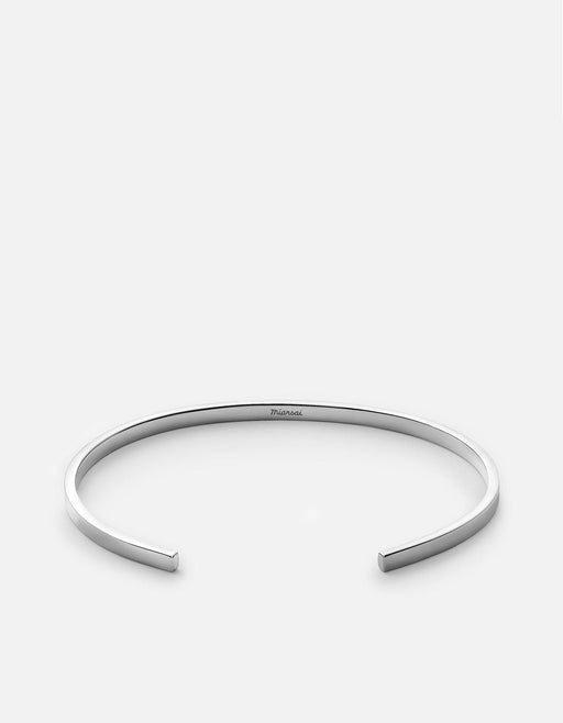 Miansai Cuffs 3mm Arbor Cuff, Sterling Silver