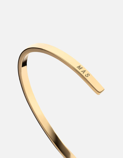 Miansai Cuffs 3mm Arbor Cuff, Gold Vermeil