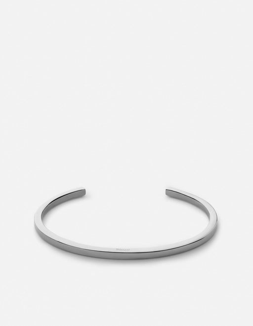 Miansai Cuffs 3mm Arbor Cuff, Sterling Silver/Black Diamonds