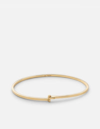 Miansai Cuffs Thin Nyx Cuff, Gold Vermeil Polished Gold / S