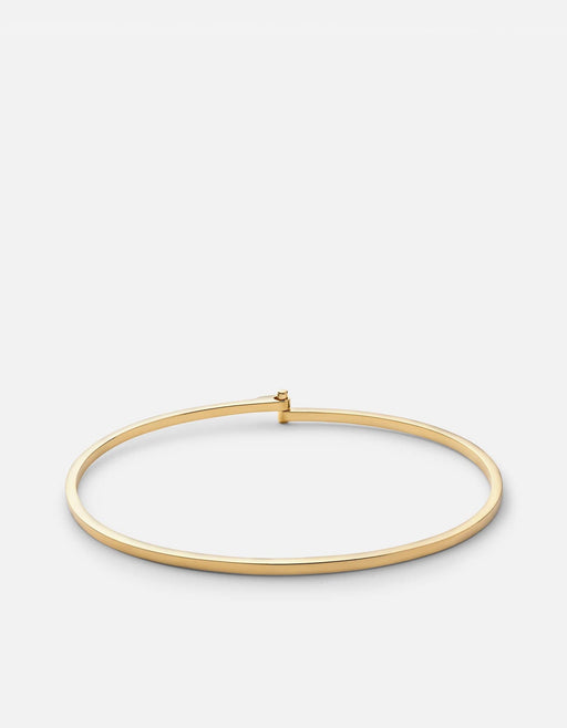 Miansai Cuffs Thin Nyx Cuff, Gold Vermeil