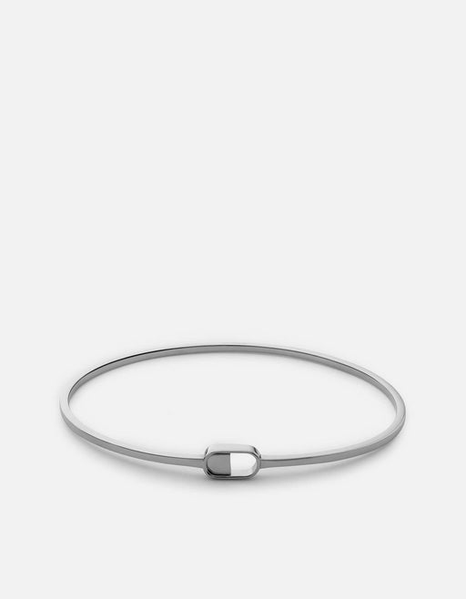 Miansai Cuffs Ezra Cuff, Sterling Silver Polished Silver / M