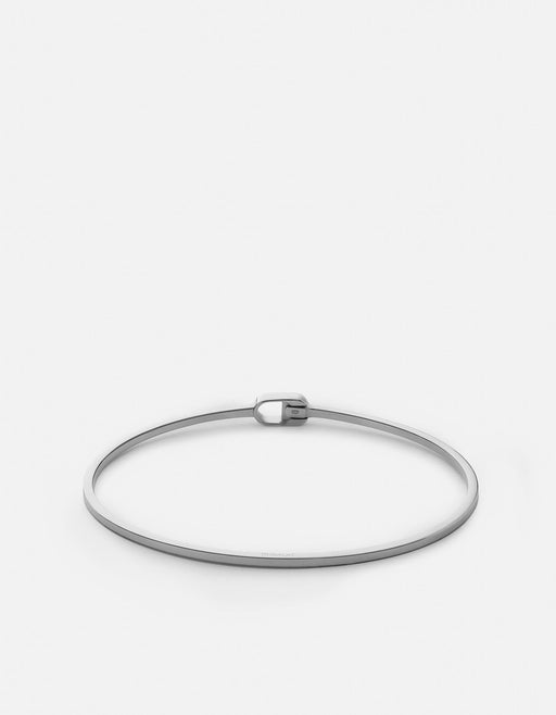 Miansai Cuffs Ezra Cuff, Sterling Silver Polished Silver / M
