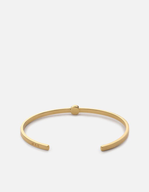 Miansai Cuffs Dove Cuff, Gold Vermeil/Teal