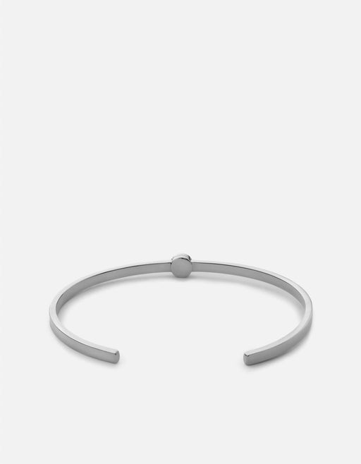 Miansai Cuffs Opus Sapphire Cuff, Sterling Silver/Black
