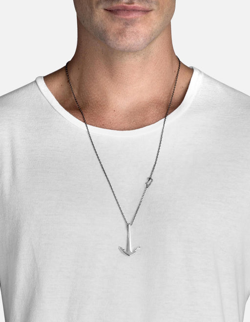 Miansai Necklaces Anchor Necklace, Silver
