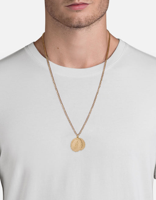 Miansai Necklaces Saints Necklace, 14k Matte Gold Matte Gold / 24 in.
