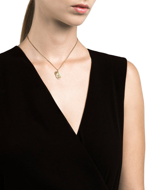 Miansai Necklaces Mini Saints Necklace, Gold Polished Gold / 18 in.