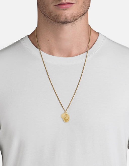 Miansai Necklaces Mini Dove Necklace, 14k Gold