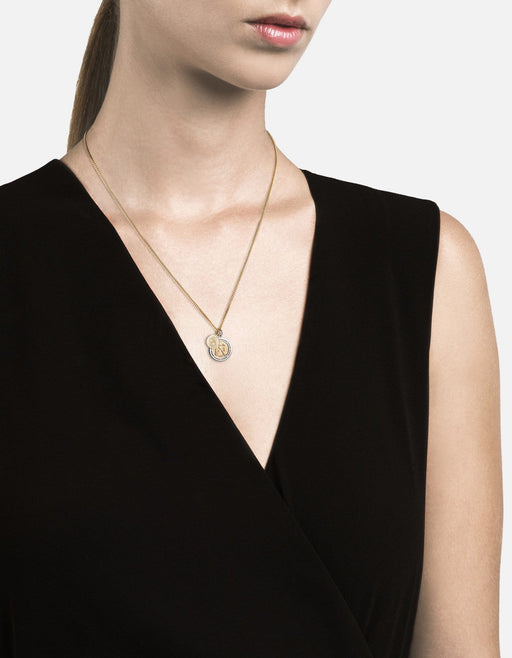 Miansai Necklaces Test of Time Necklace, Gold Vermeil/Sterling Silver