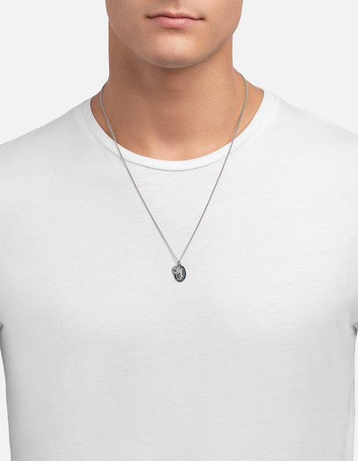 Miansai Necklaces Victoria Necklace, Sterling Silver/Navy