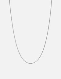 Miansai Necklaces Venetian Chain Necklace, Sterling Silver Polished Silver / 24 in.