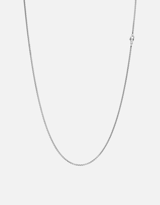 Miansai Necklaces Venetian Chain Necklace, Sterling Silver Polished Silver / 24 in.