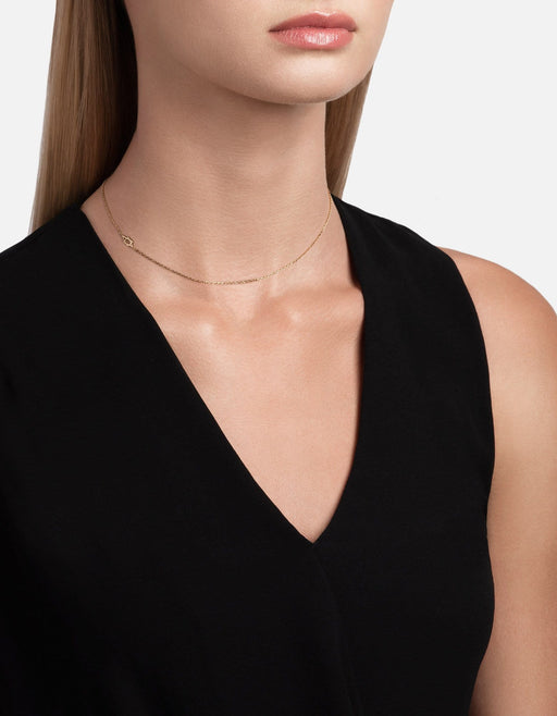 Miansai Necklaces Mini Star of David Necklace, Gold Vermeil Polished Gold / 14-16 in.