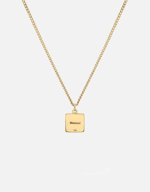 Miansai Necklaces Cardinal Necklace, Gold Vermeil/Red Red / 22 in.
