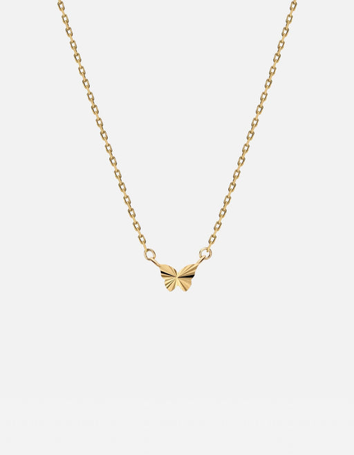 Miansai Necklaces Asa Butterfly Necklace, 14k Gold Polished Gold / 16-18 in.