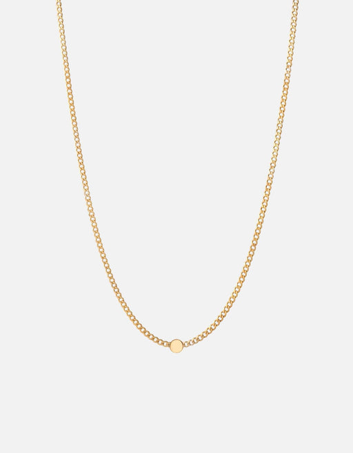 Miansai Necklaces Dove Type Chain Necklace, Gold Vermeil