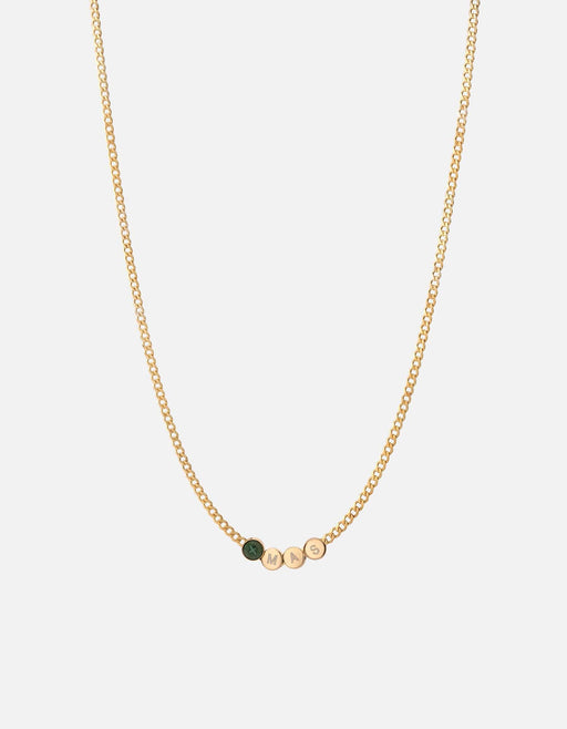 Miansai Necklaces Dove Type Chain Necklace, Gold Vermeil