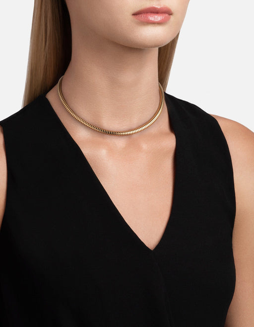Miansai Necklaces Hana Choker, Gold Vermeil Polished Gold / 15 in.