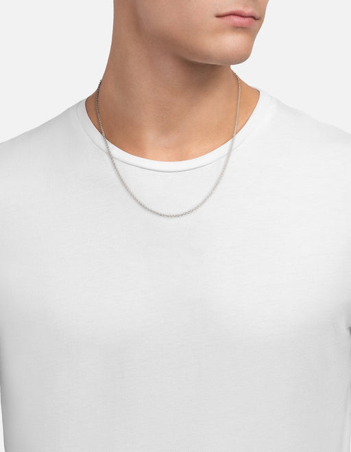 Miansai Necklaces Amit Chain Necklace, Sterling Silver Polished Silver / 21 in.