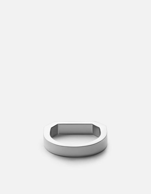 Miansai Rings Hex Ring, Sterling Silver
