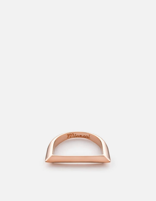 Miansai Rings Bar Ring, Rose Polished Rose / 5