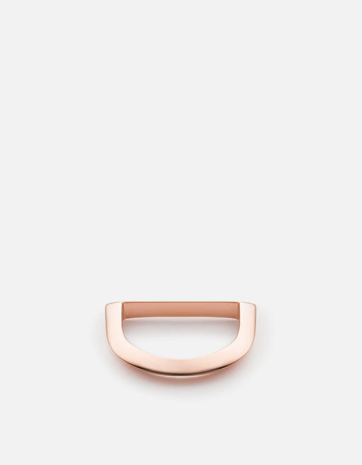 Miansai Rings Bar Ring, Rose