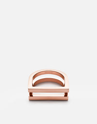 Miansai Rings Square Bar Ring, Rose Polished Rose / 5