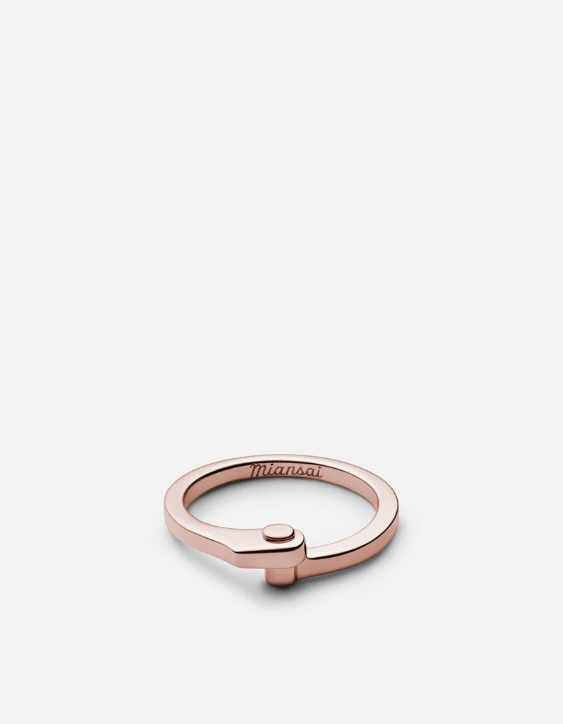 Miansai Rings Nyx Ring, Rose Polished Rose / 5