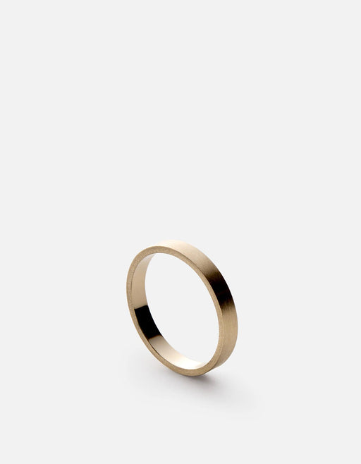 Miansai Rings 3mm Gold Band, 14k Gold