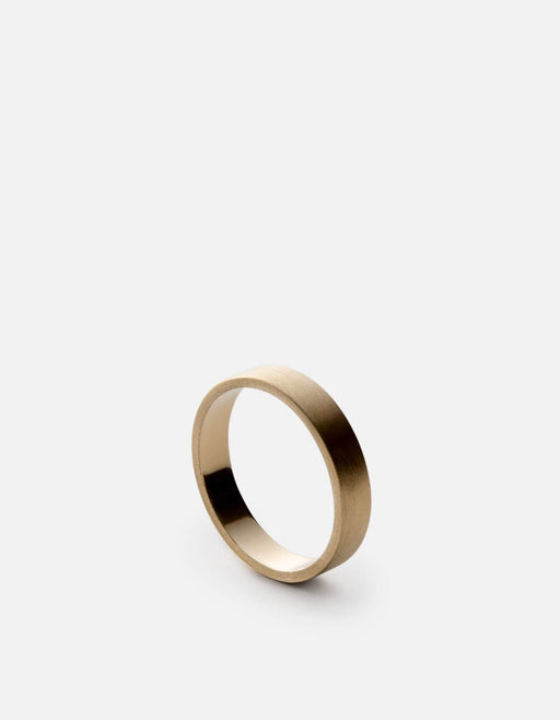 Miansai Rings 4mm Gold Band, 14k Gold
