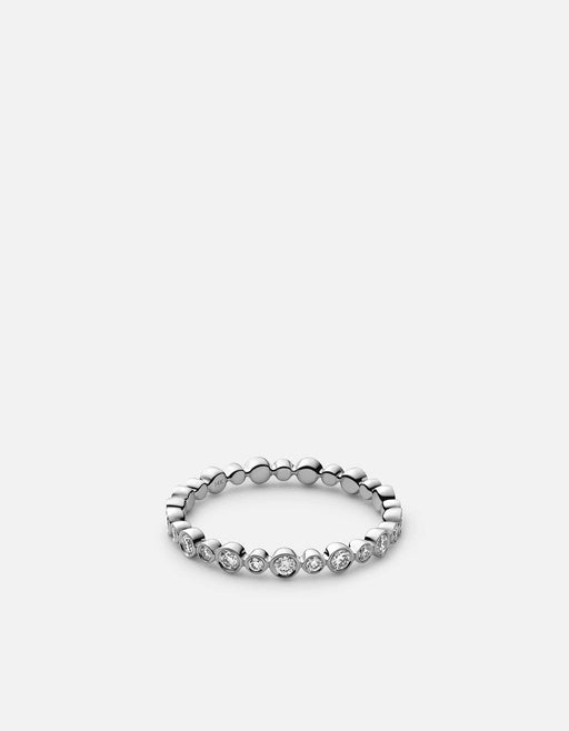 Miansai Rings Apollo Ring, 14k Gold Pavé Polished White Gold/Pave / 7