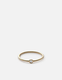 Miansai Rings Iris Ring, 14k Gold Pavé Polished Gold/Pave / 7