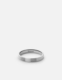 Miansai Rings Stag Ring, Sterling Silver Polished Silver / 10 / Monogram: No