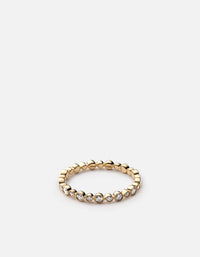Miansai Rings Apollo Ring, 14k Gold Pavé Polished Yellow Gold/Pave / 5