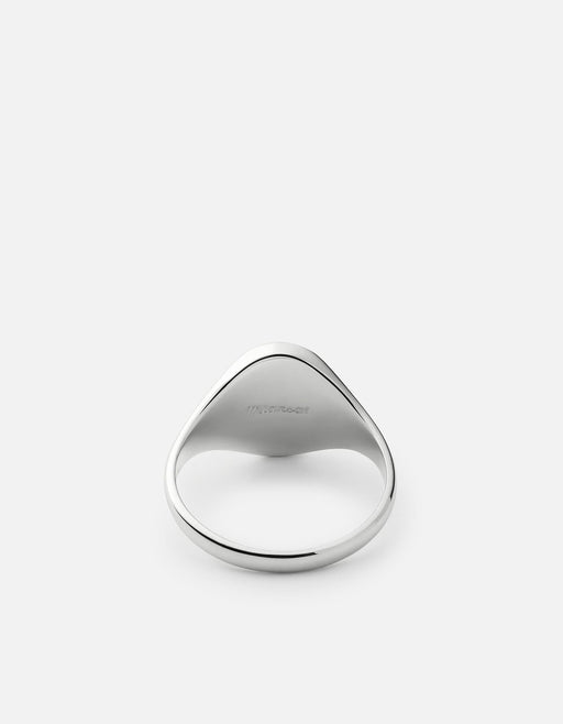 Miansai Rings Dove Ring, Sterling Silver/Teal