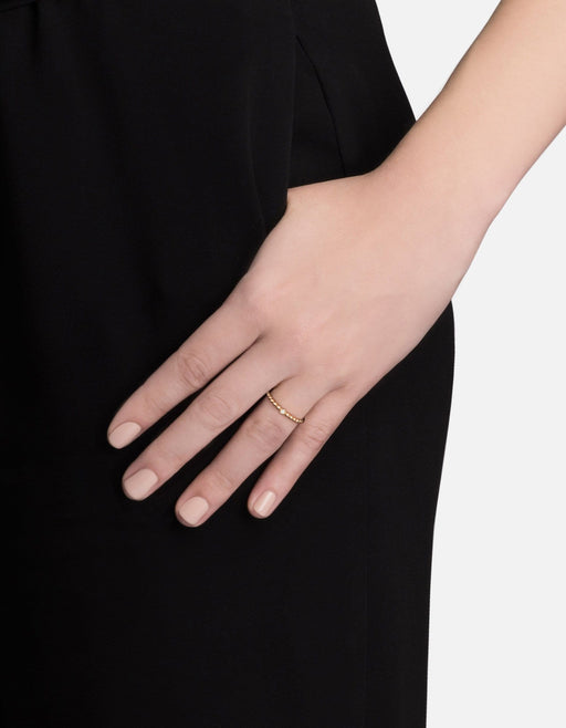 Miansai Rings Ida Ring, 14k Gold Pavé