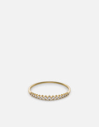 Miansai Rings Amal Ring, 14k Gold Pavé Polished Gold w/ Pave / 5