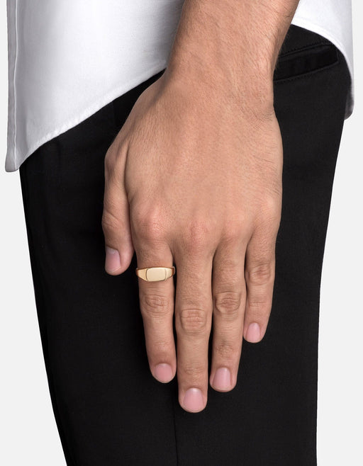 Miansai Rings Arden Ring, Gold Vermeil