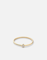 Miansai Rings Paloma Ring, 14k Gold Pavé Polished Gold w/ Pave / 5