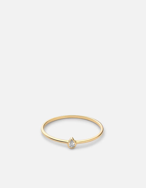Miansai Rings Paloma Ring, 14k Gold Pavé Polished Gold w/ Pave / 5