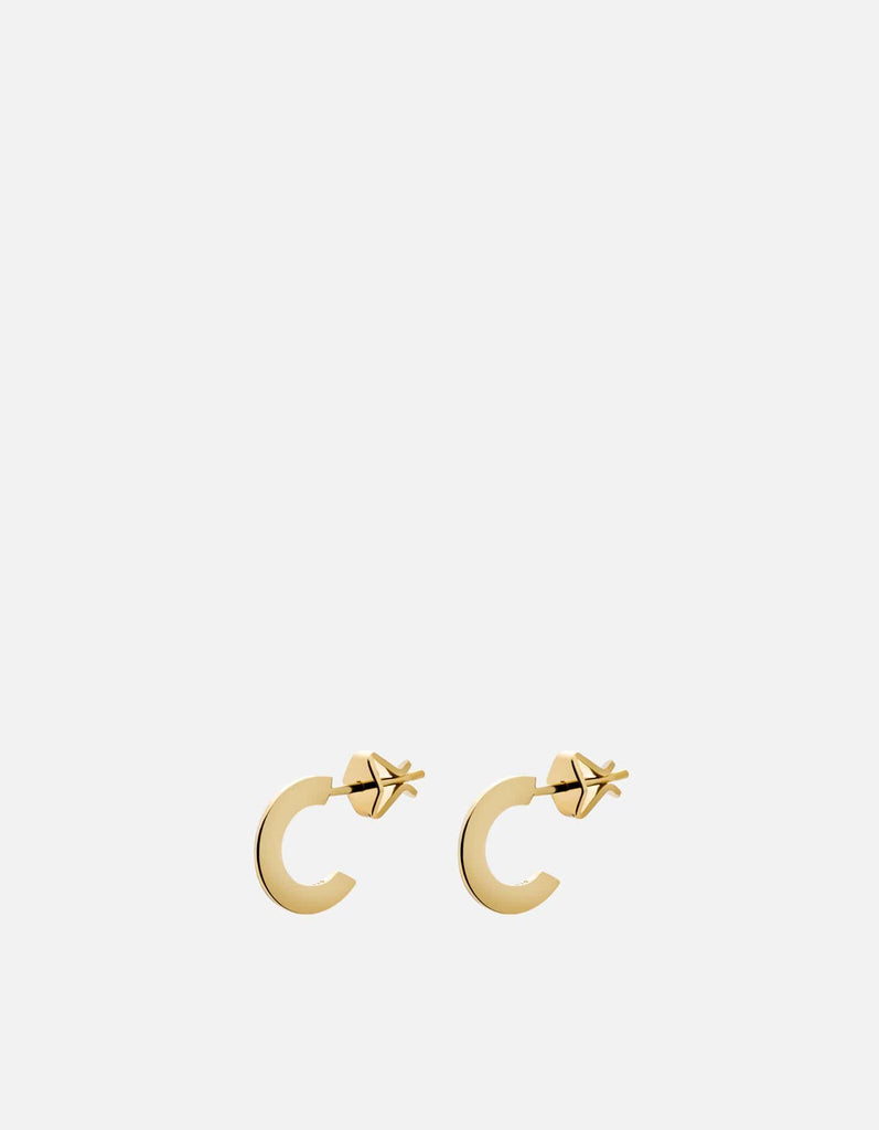 Miansai Earrings Arduin Earrings, Gold Vermeil Polished Gold / Pair
