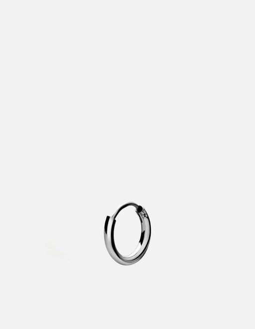 Miansai Earrings Aeri Huggie Earring, Sterling Silver Polished Silver / Single
