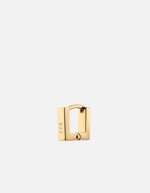 Miansai Earrings Scatola Huggie Earrings, Gold Vermeil