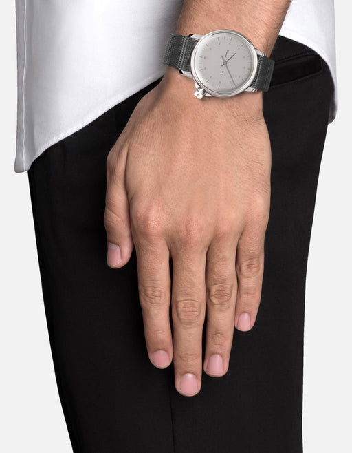 Miansai M12 Swiss M12 Swiss Silver Gray Nylon