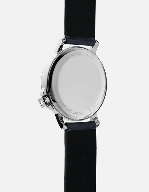 Miansai M12 Swiss M12 Swiss Silver Dusk Leather