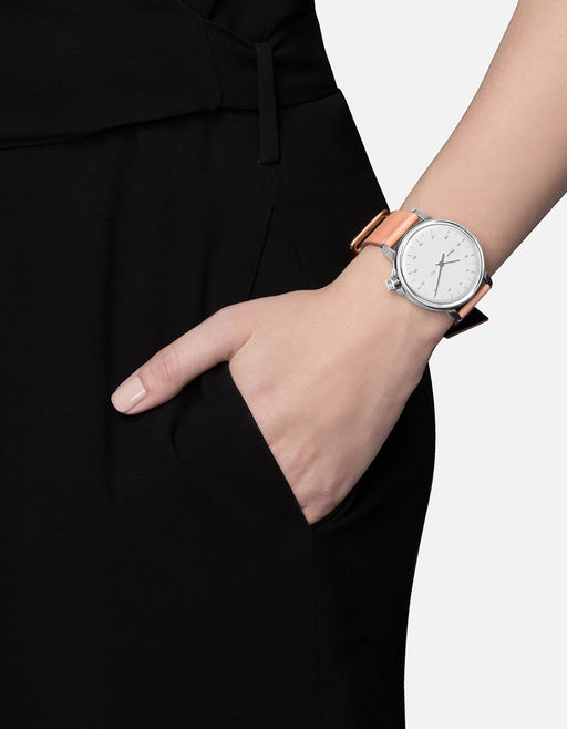 Miansai M12 Swiss M12 Swiss Silver Salmon Leather