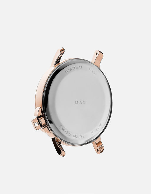 Miansai M12 Swiss M12 Swiss Rose|White Black Nylon Black / R / Monogram: Yes